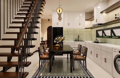 Miete eines modernen Hauses mit 2 Schlafzimmern im Stadtteil My An, Da Nang, Vietnam